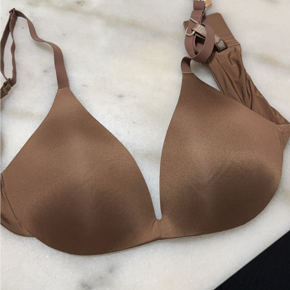 Elegant Brown Women's Bra